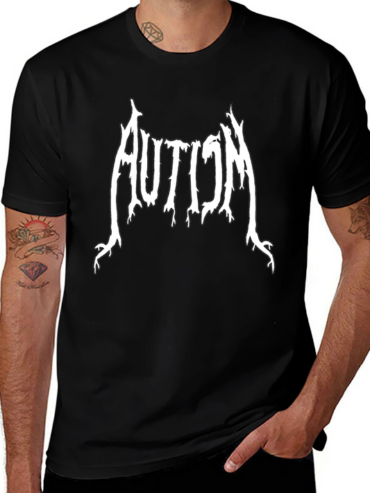 Black Metal Autism Awareness T-Shirt