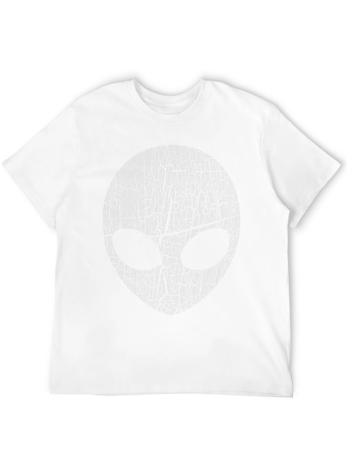 Black Alien Graphic T-Shirt - Casual Style