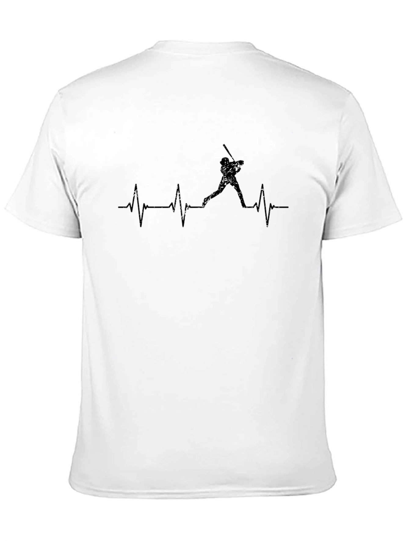 Baseball Heartbeat T-Shirt - Stylish Sportswear