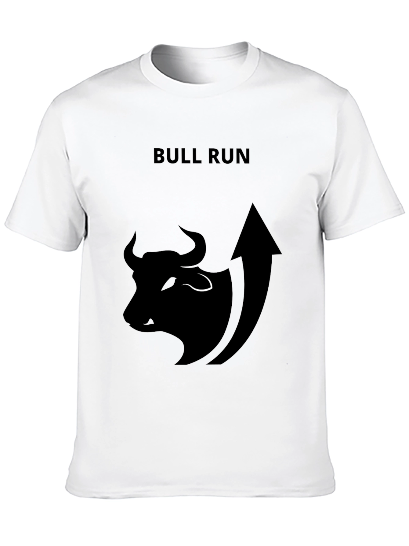 Bull Run Black Graphic T-Shirt