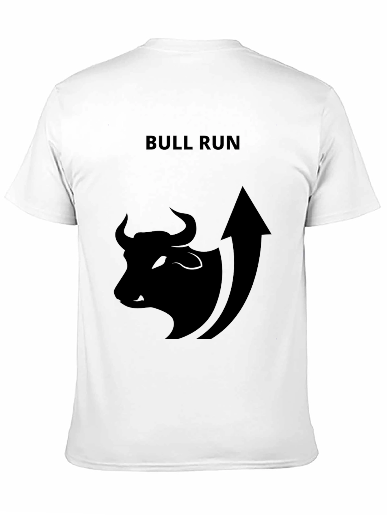 Bull Run Black Graphic T-Shirt