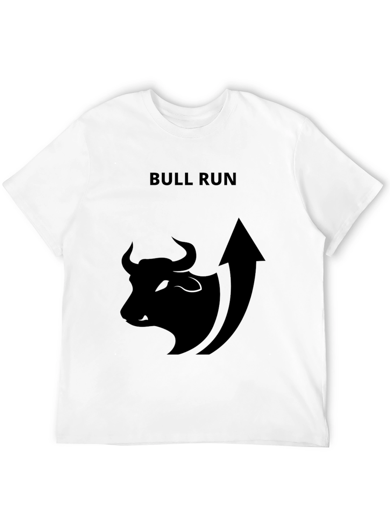 Bull Run Black Graphic T-Shirt