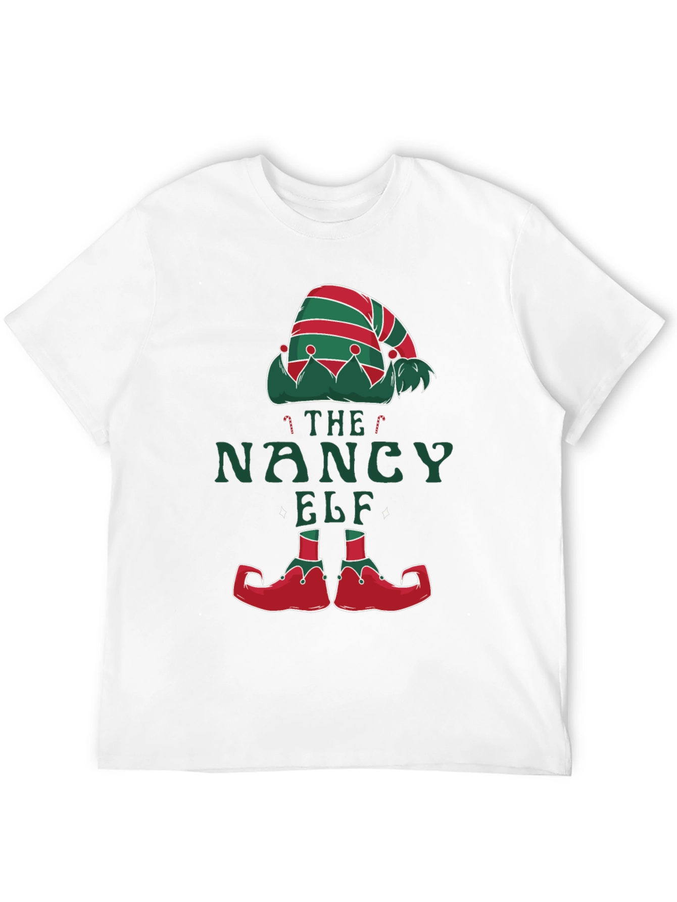 The Nancy Elf Christmas T-Shirt - Holiday Festive Tee