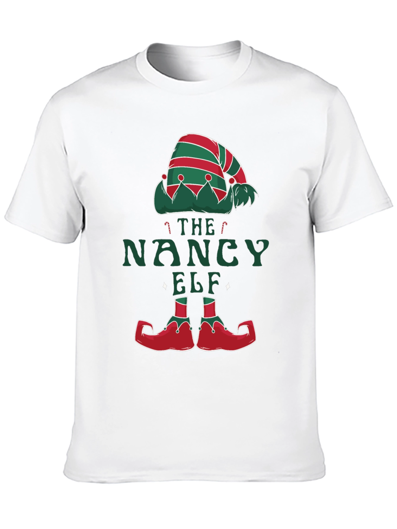 The Nancy Elf Christmas T-Shirt - Holiday Festive Tee