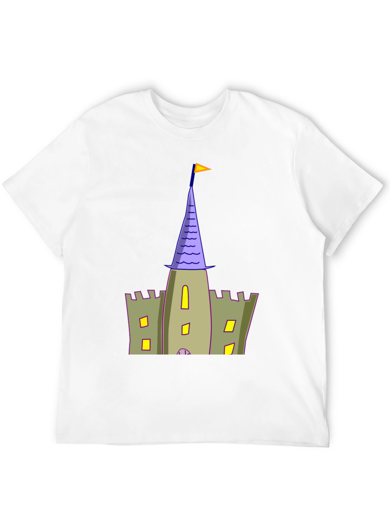 Castle Tower T-Shirt - Black