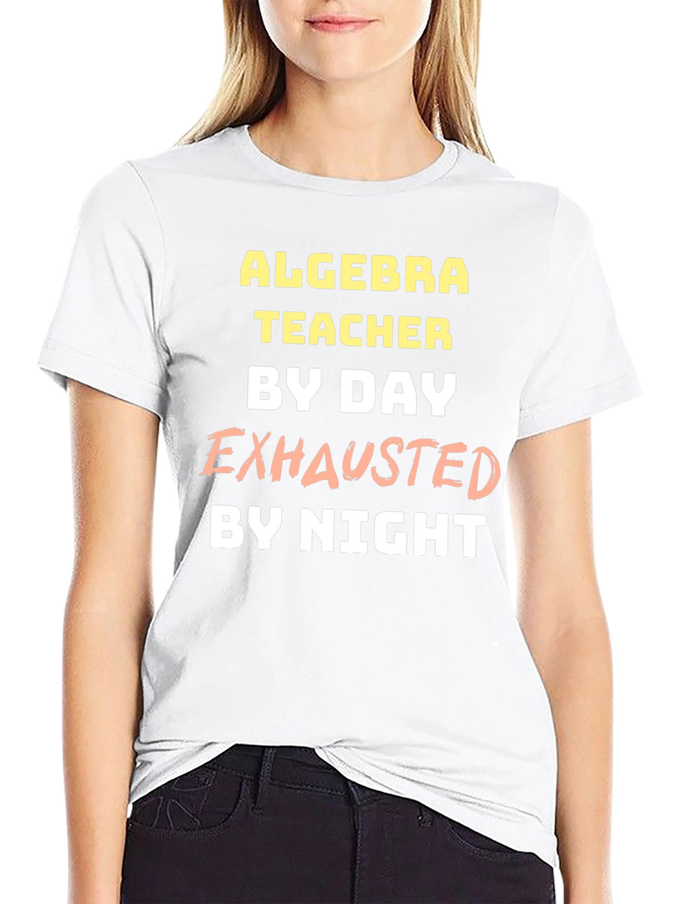 Algebra Teacher Exhausted T-Shirt