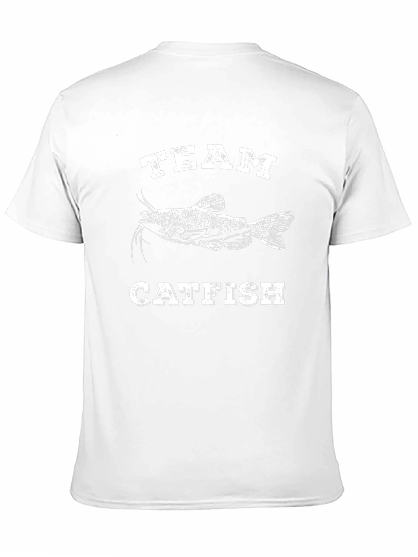 Team Catfish T-Shirt - Black Fishing Tee