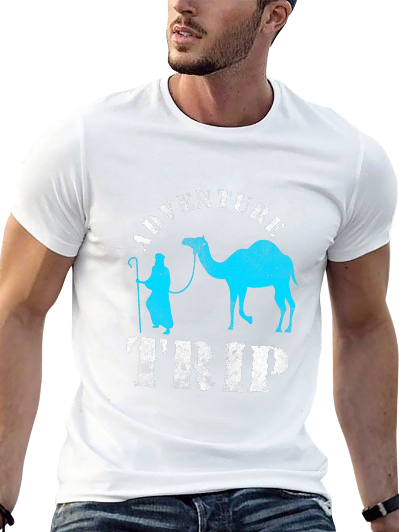 Adventure Trip Camel Graphic Tee