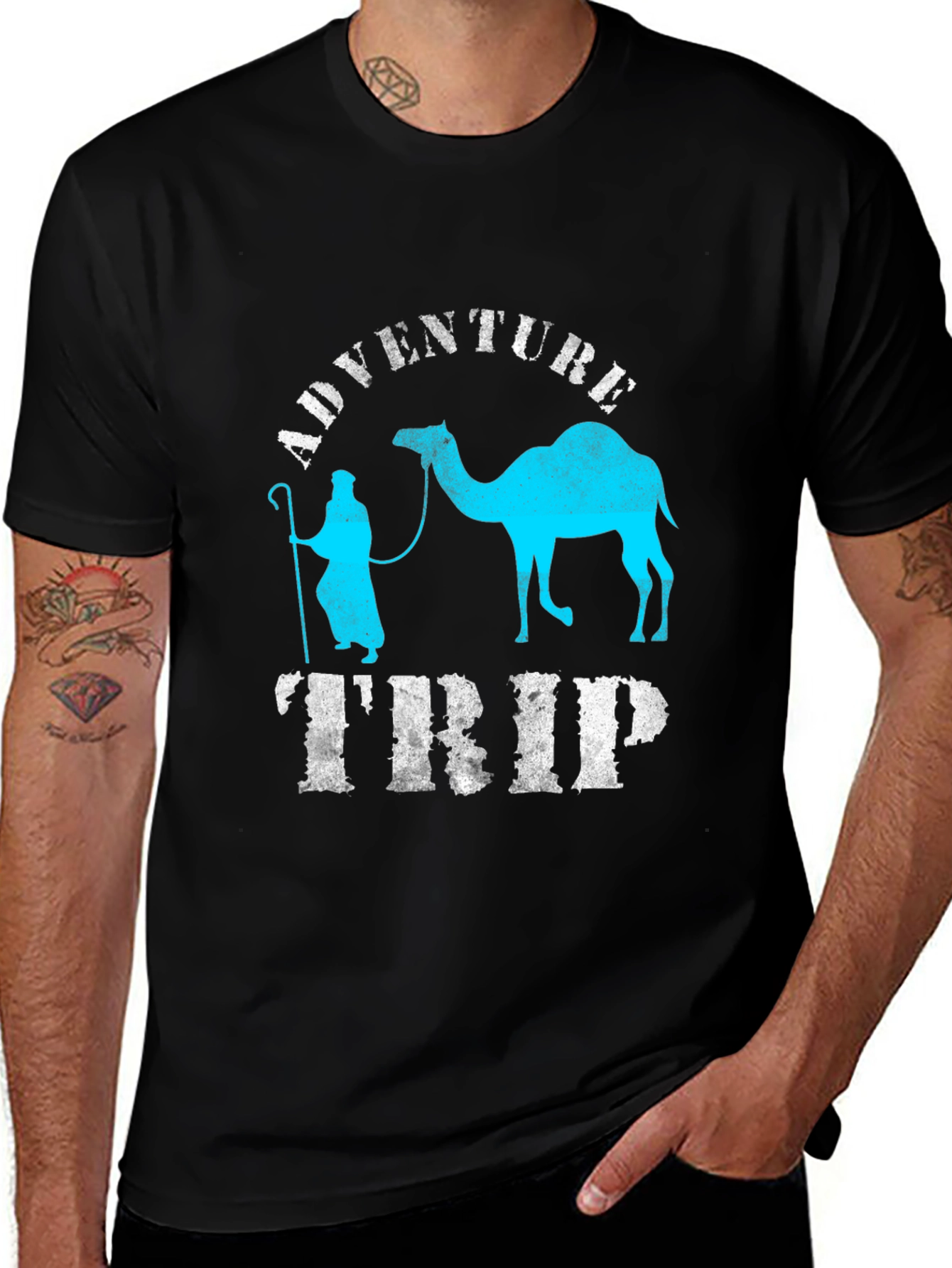 Adventure Trip Camel Graphic Tee