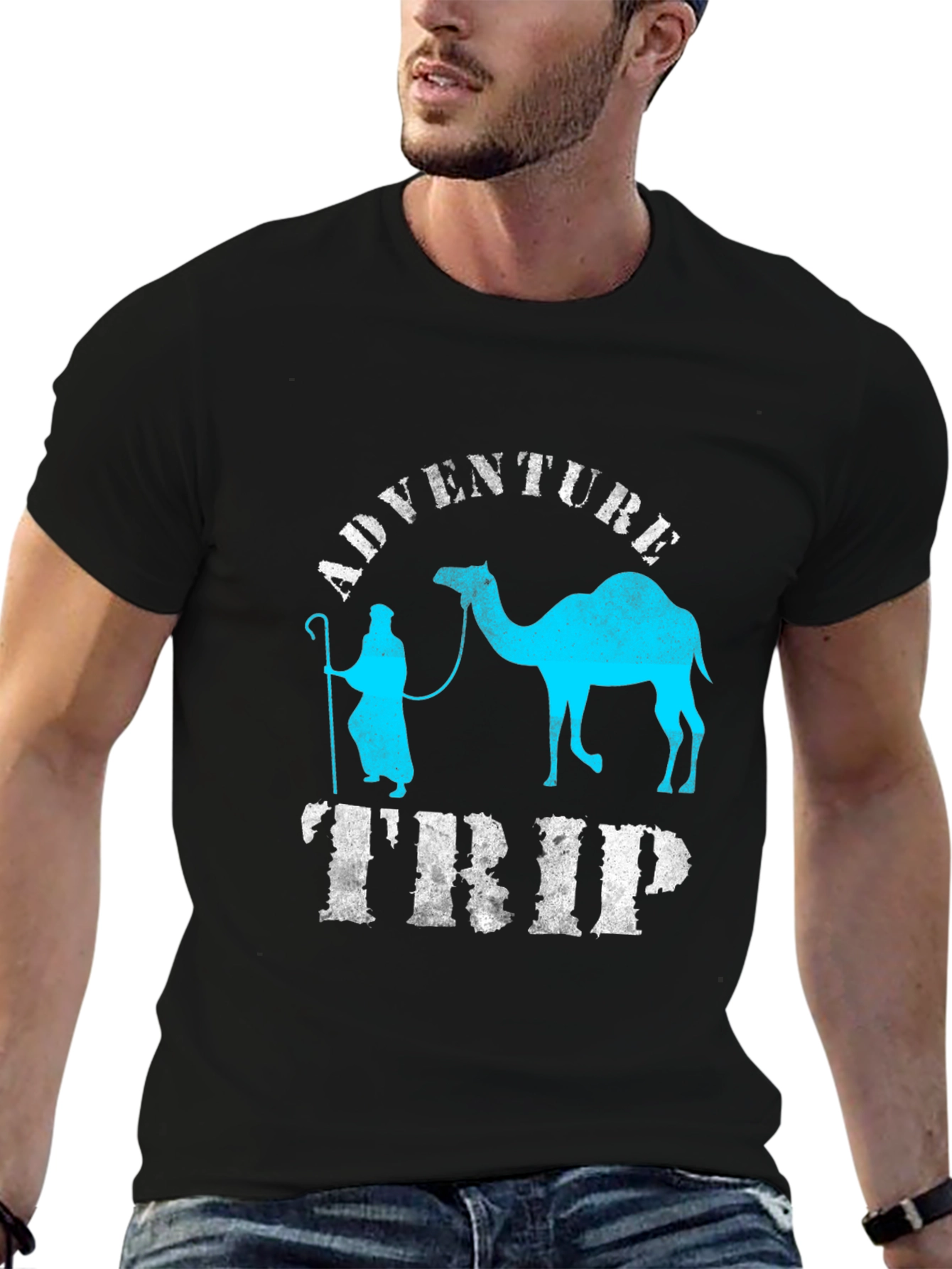 Adventure Trip Camel Graphic Tee