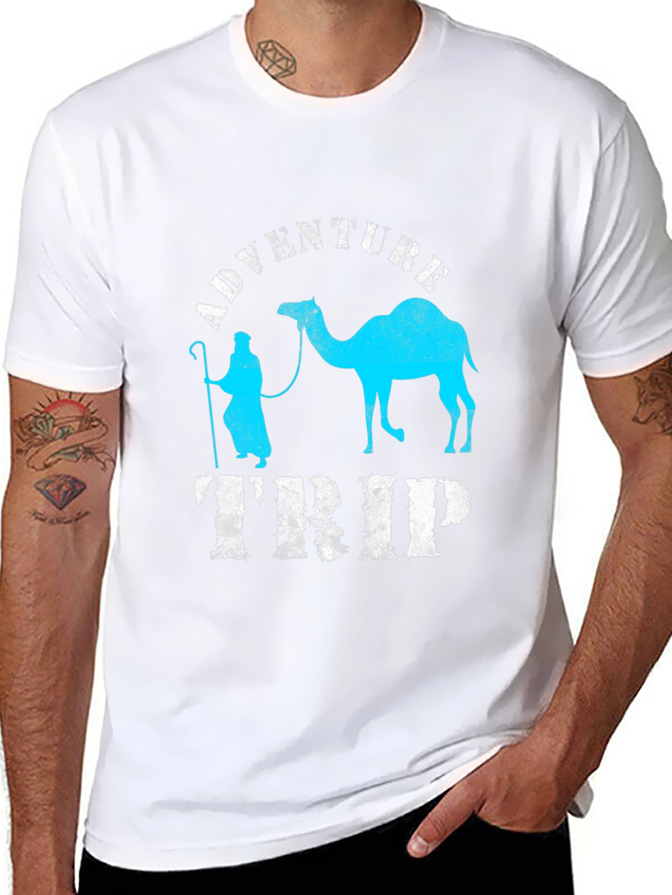 Adventure Trip Camel Graphic Tee