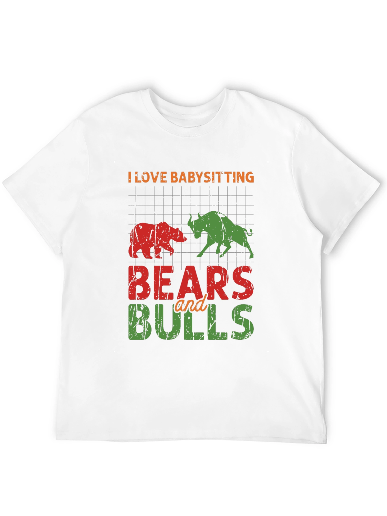 Babysitting Bears and Bulls Graphic Tee