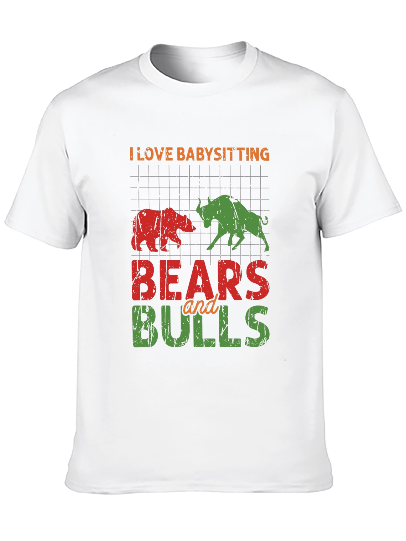 Babysitting Bears and Bulls Graphic Tee