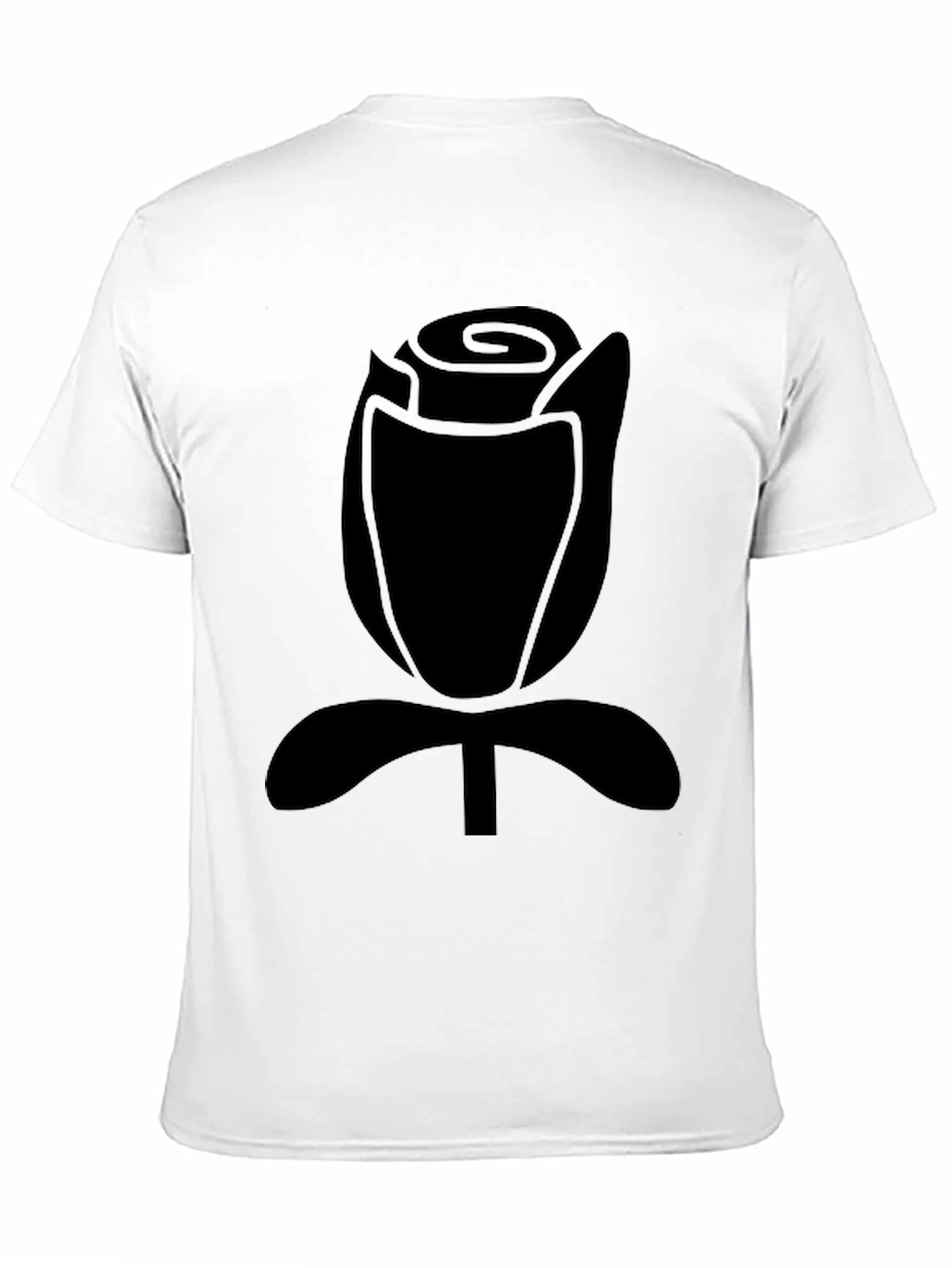 Black Rose Graphic Tee - Stylish & Comfortable