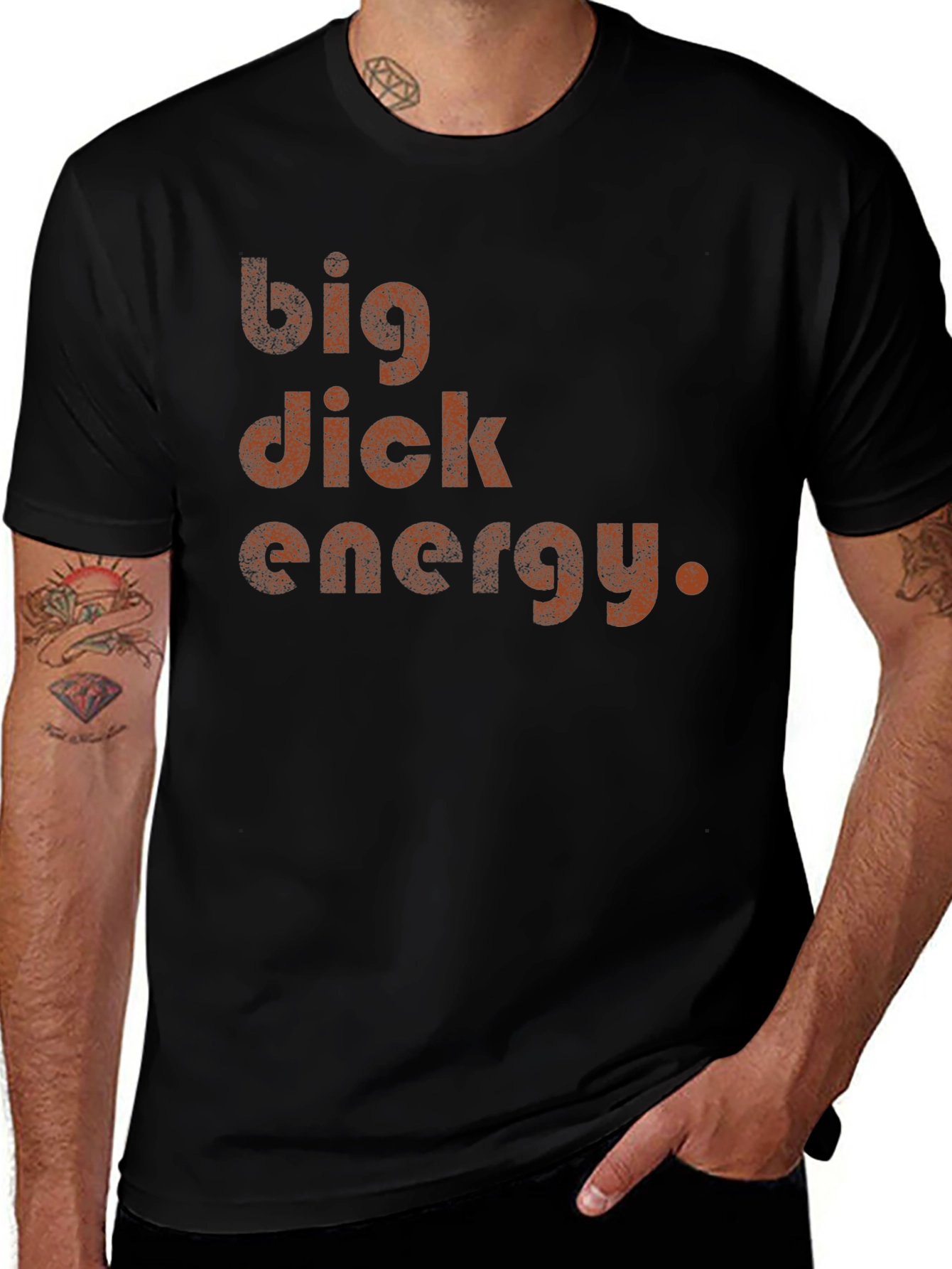 Big Dick Energy Graphic Tee - Bold Statement Shirt