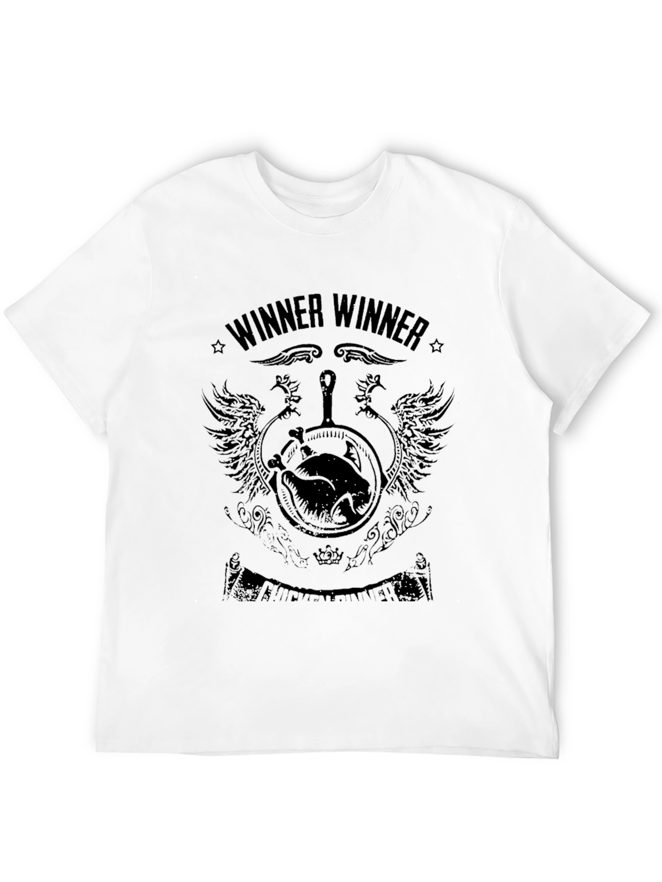 Winner Winner T-Shirt: Black Gaming Tee