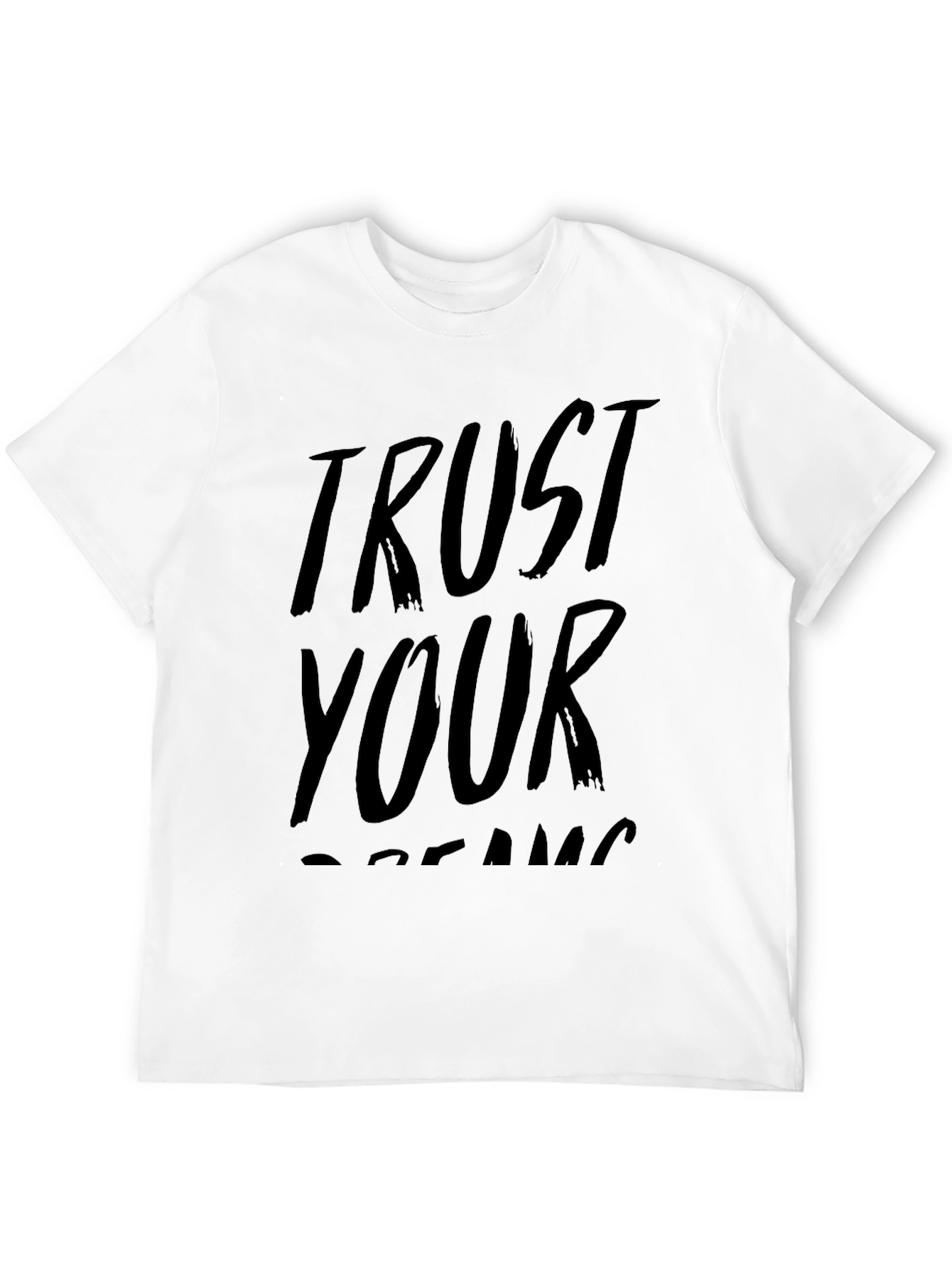 Trust Your Dreams Graphic Tee - Black