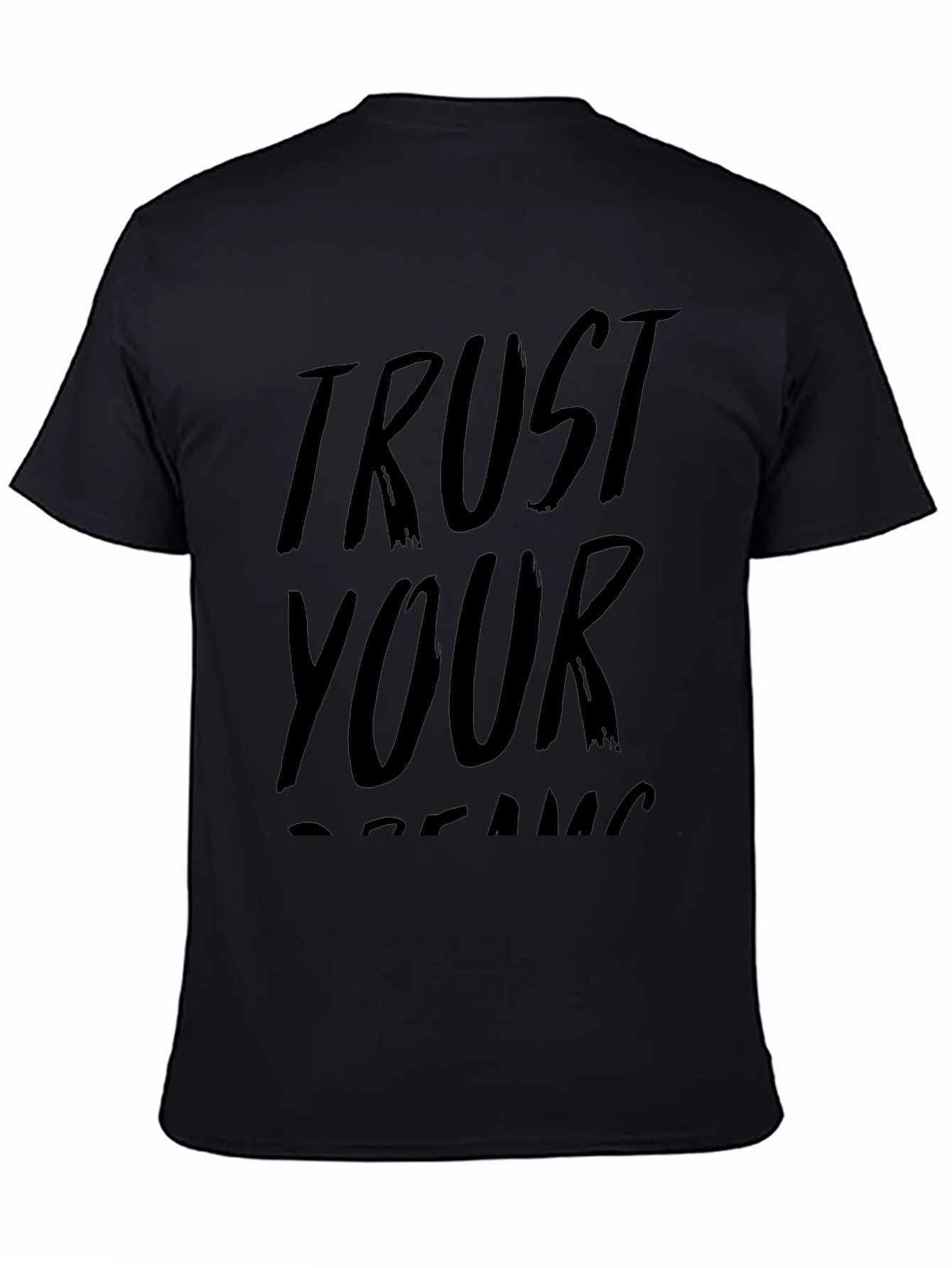 Trust Your Dreams Graphic Tee - Black