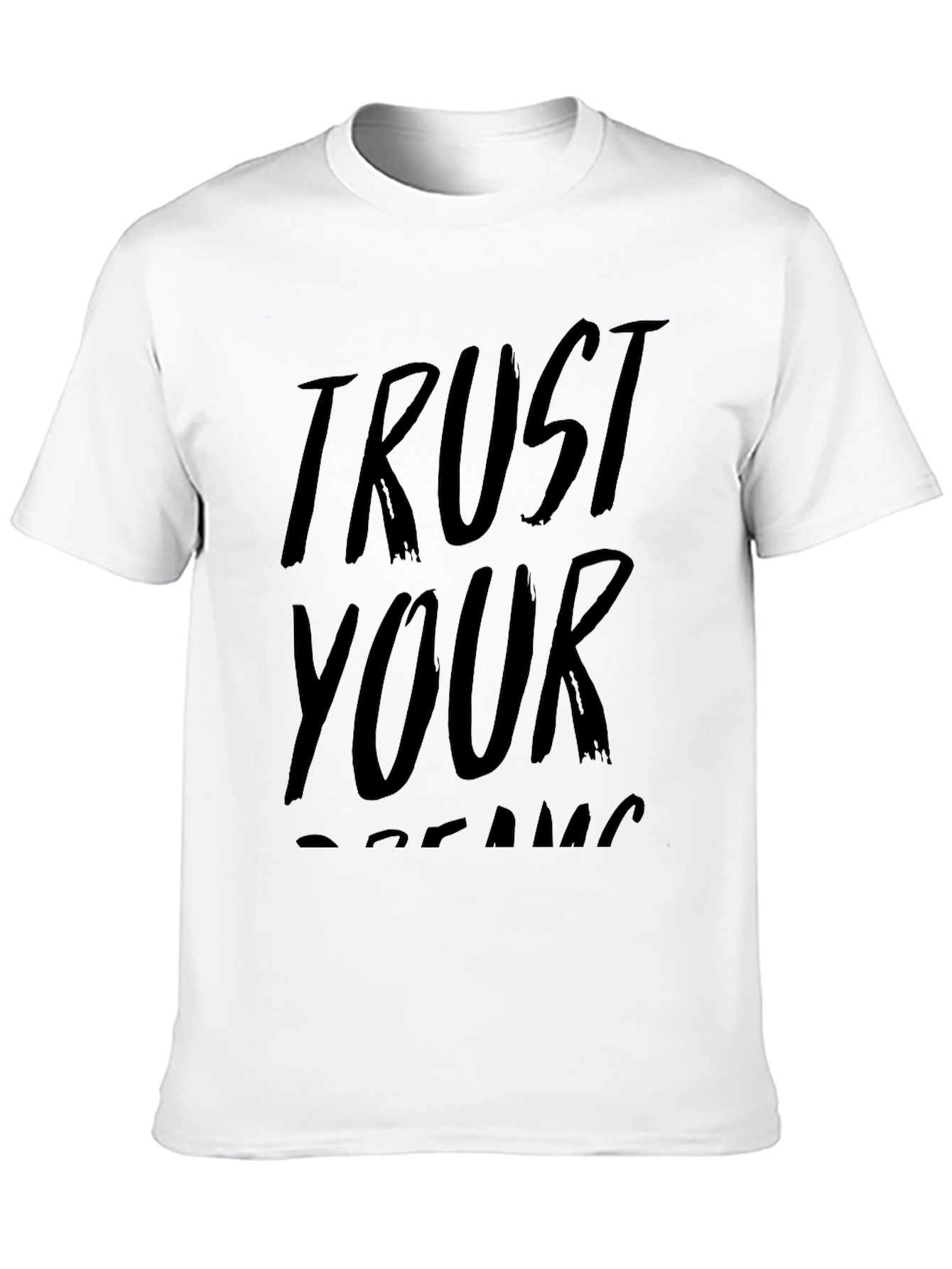 Trust Your Dreams Graphic Tee - Black