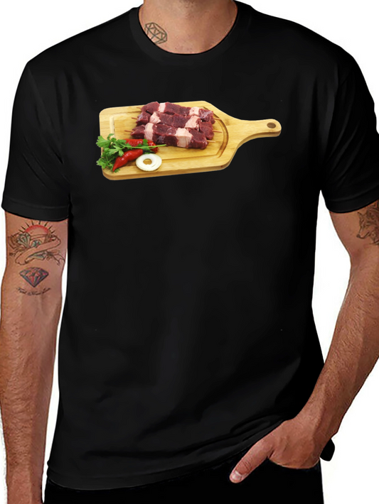 Butcher Cut T-Shirt - Novelty Foodie Tee