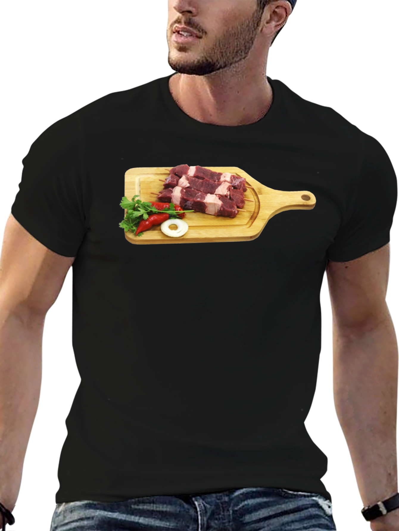 Butcher Cut T-Shirt - Novelty Foodie Tee