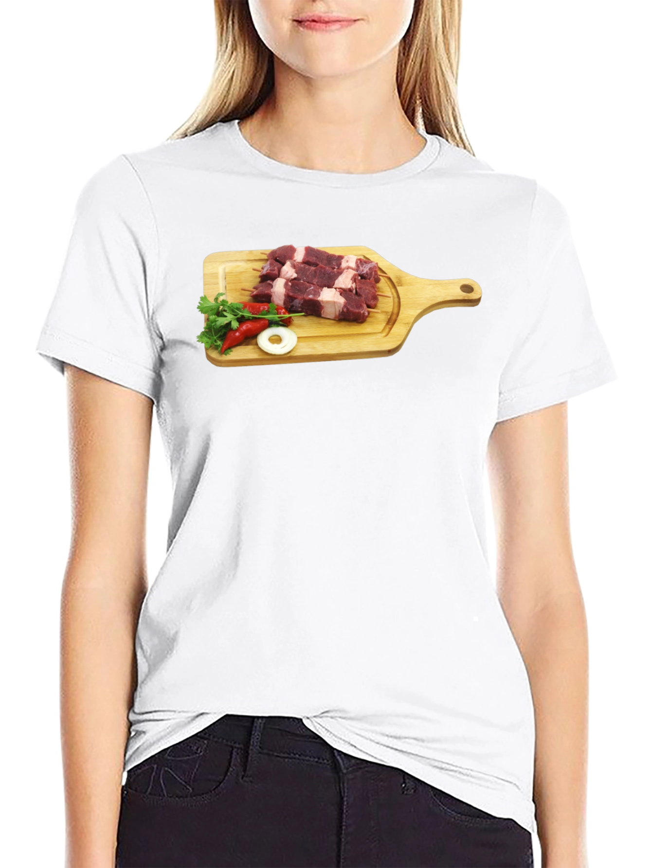 Butcher Cut T-Shirt - Novelty Foodie Tee