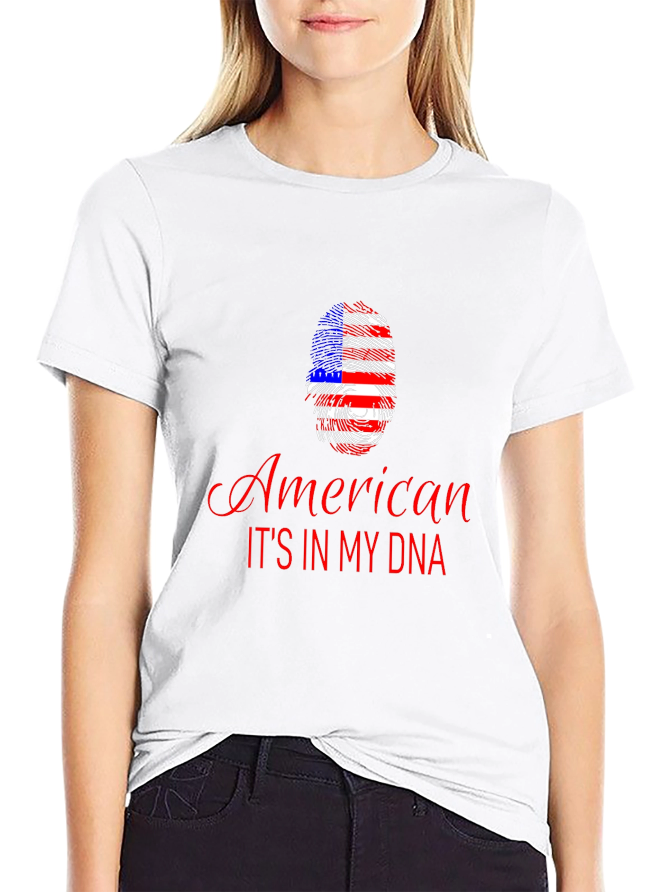 American DNA Black T-Shirt