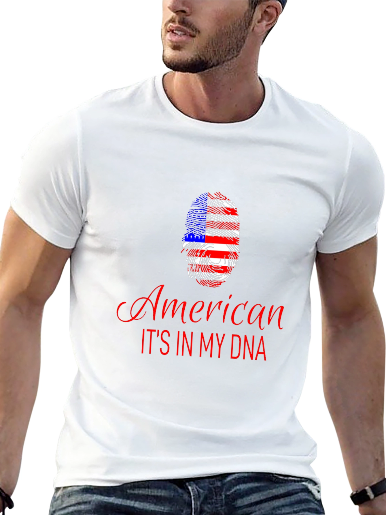 American DNA Black T-Shirt