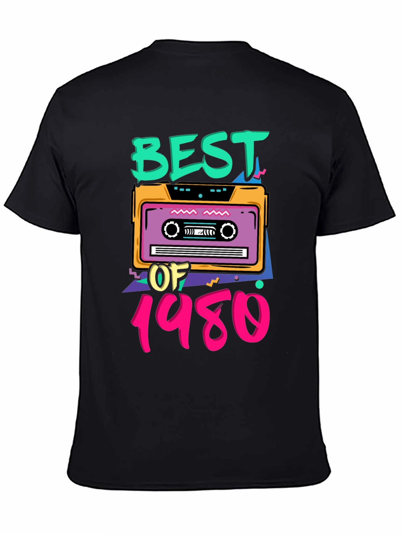 Best of 1980s Cassette Tape Graphic Tee