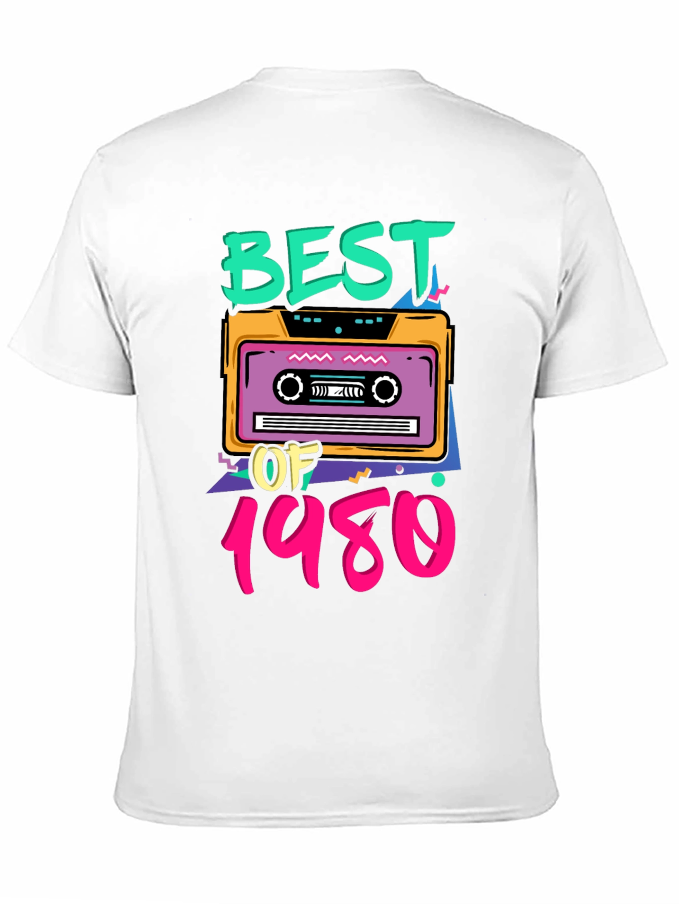 Best of 1980s Cassette Tape Graphic Tee