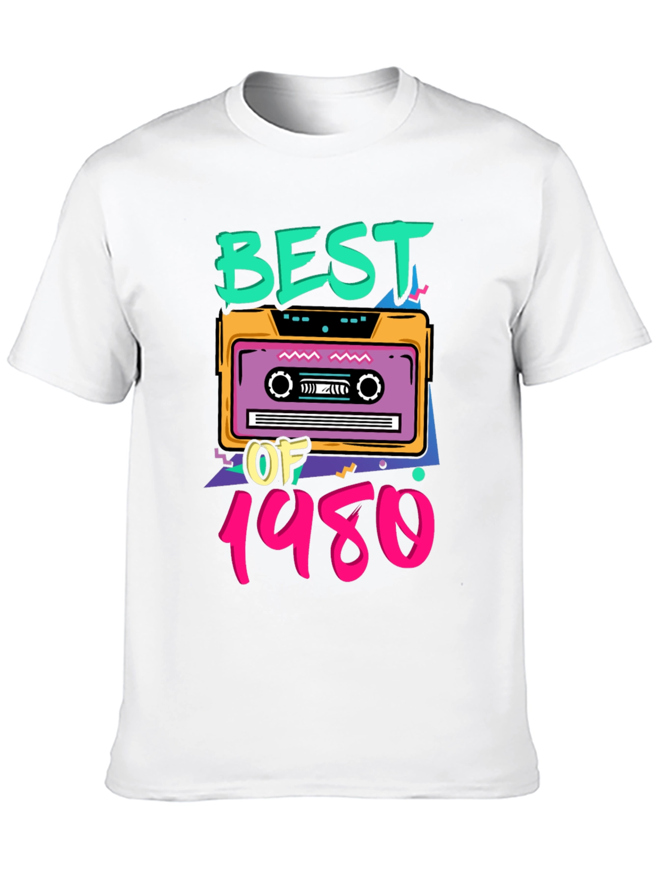 Best of 1980s Cassette Tape Graphic Tee