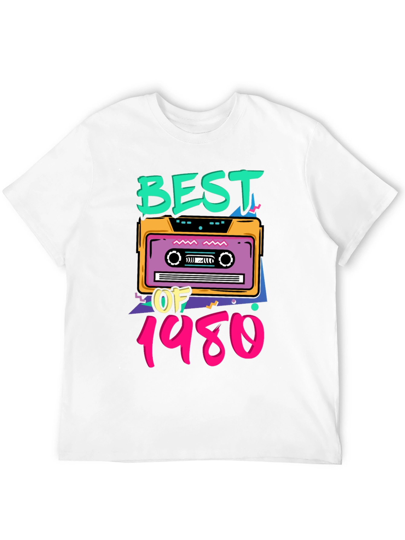 Best of 1980s Cassette Tape Graphic Tee