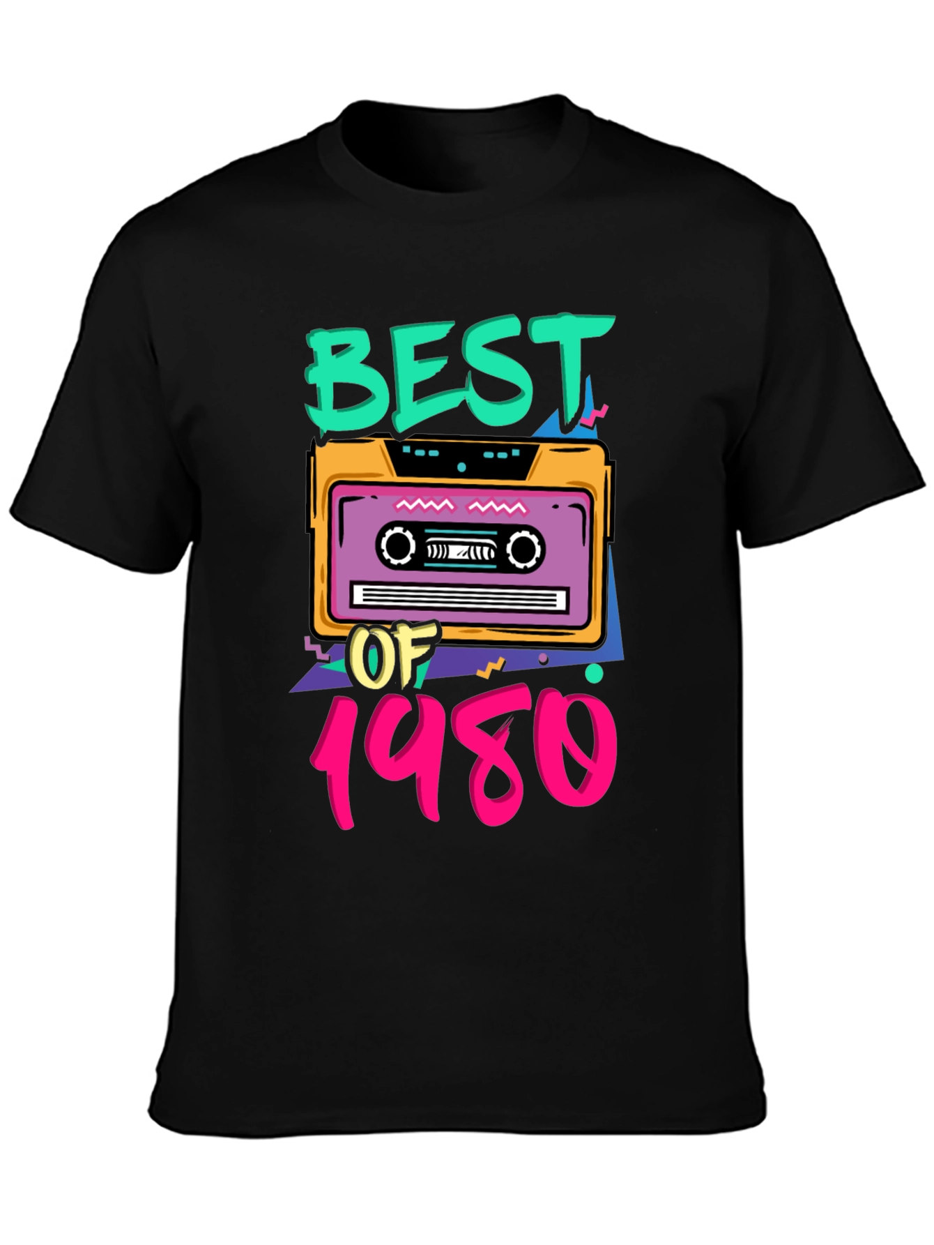 Best of 1980s Cassette Tape Graphic Tee