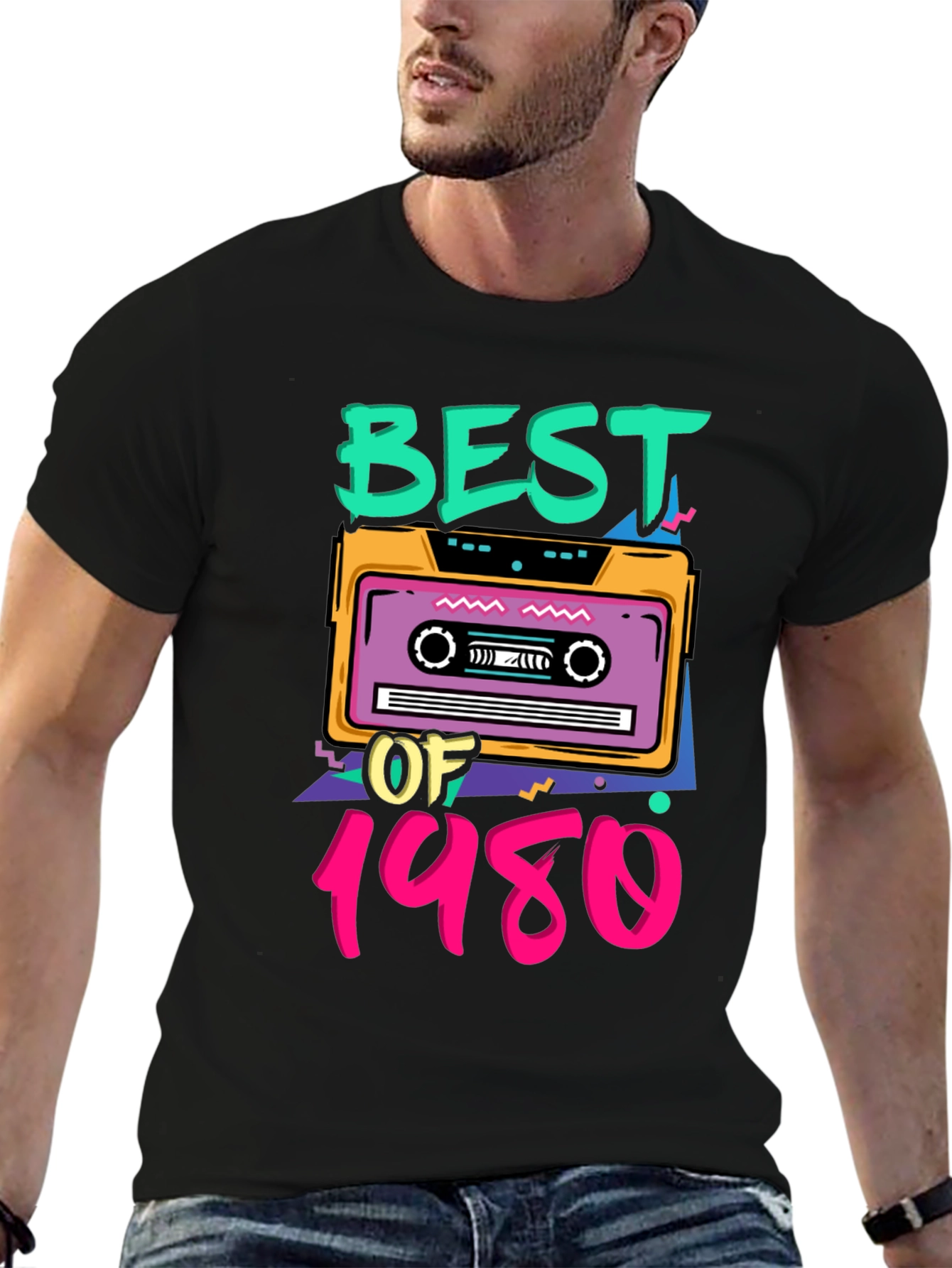 Best of 1980s Cassette Tape Graphic Tee