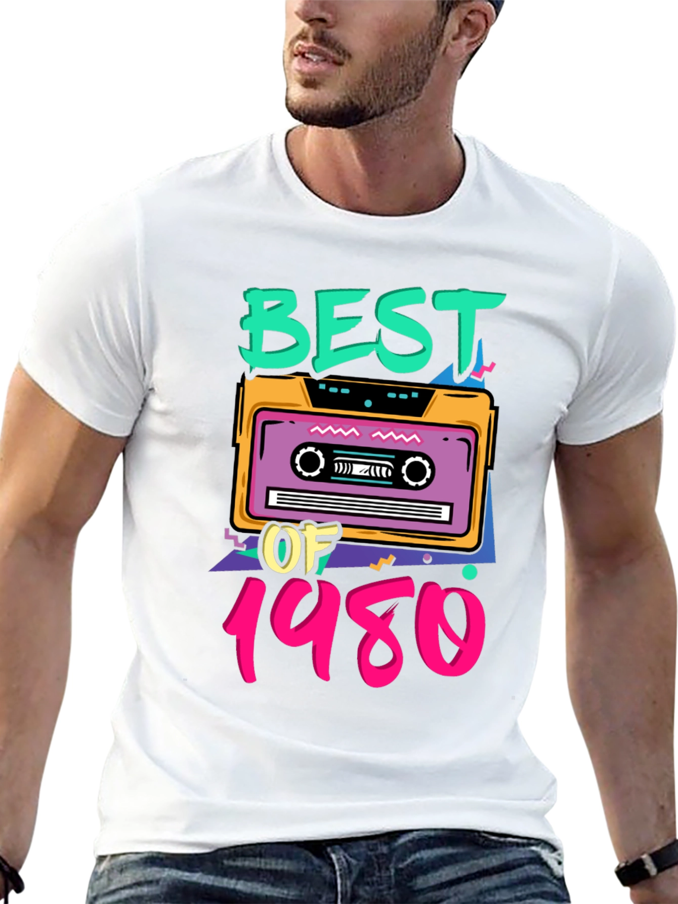 Best of 1980s Cassette Tape Graphic Tee