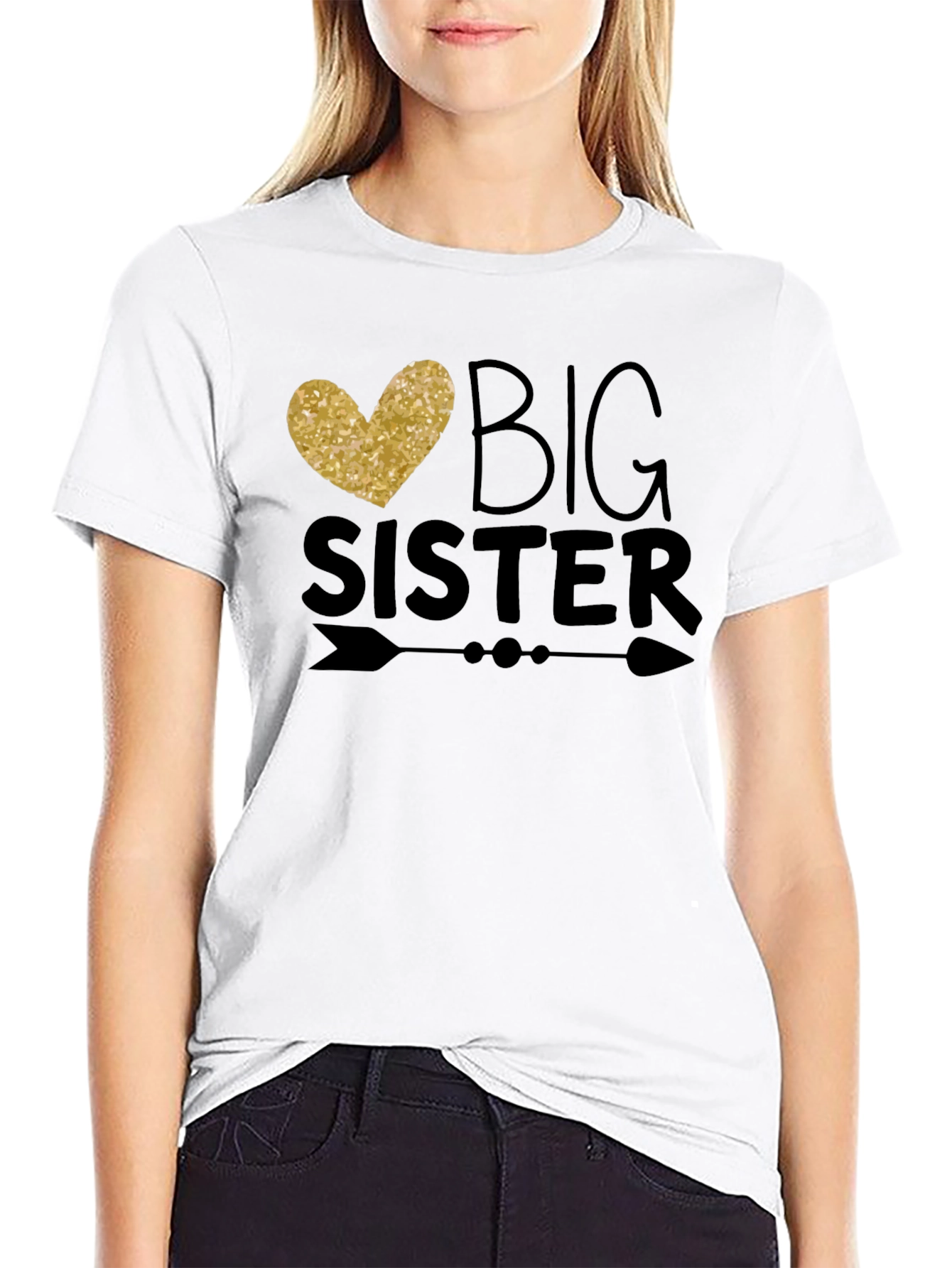 Big Sister Heart T-Shirt