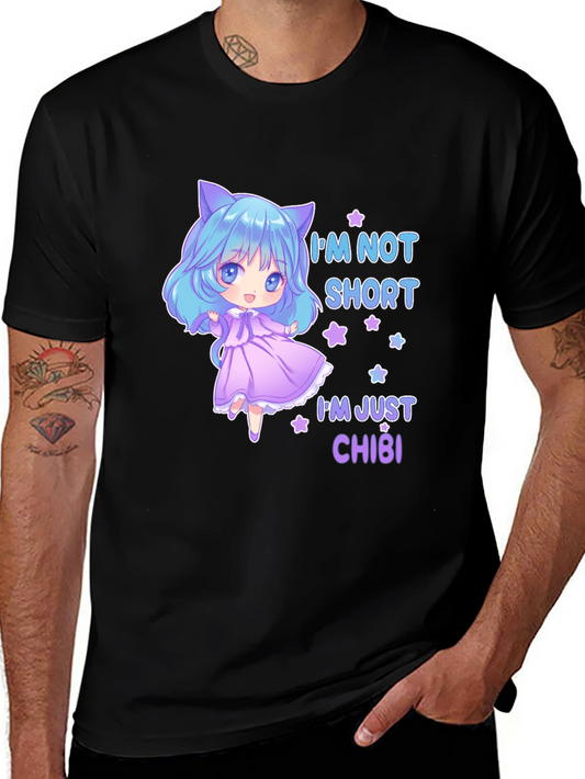 Anime Chibi T-Shirt - Not Short Just Chibi!