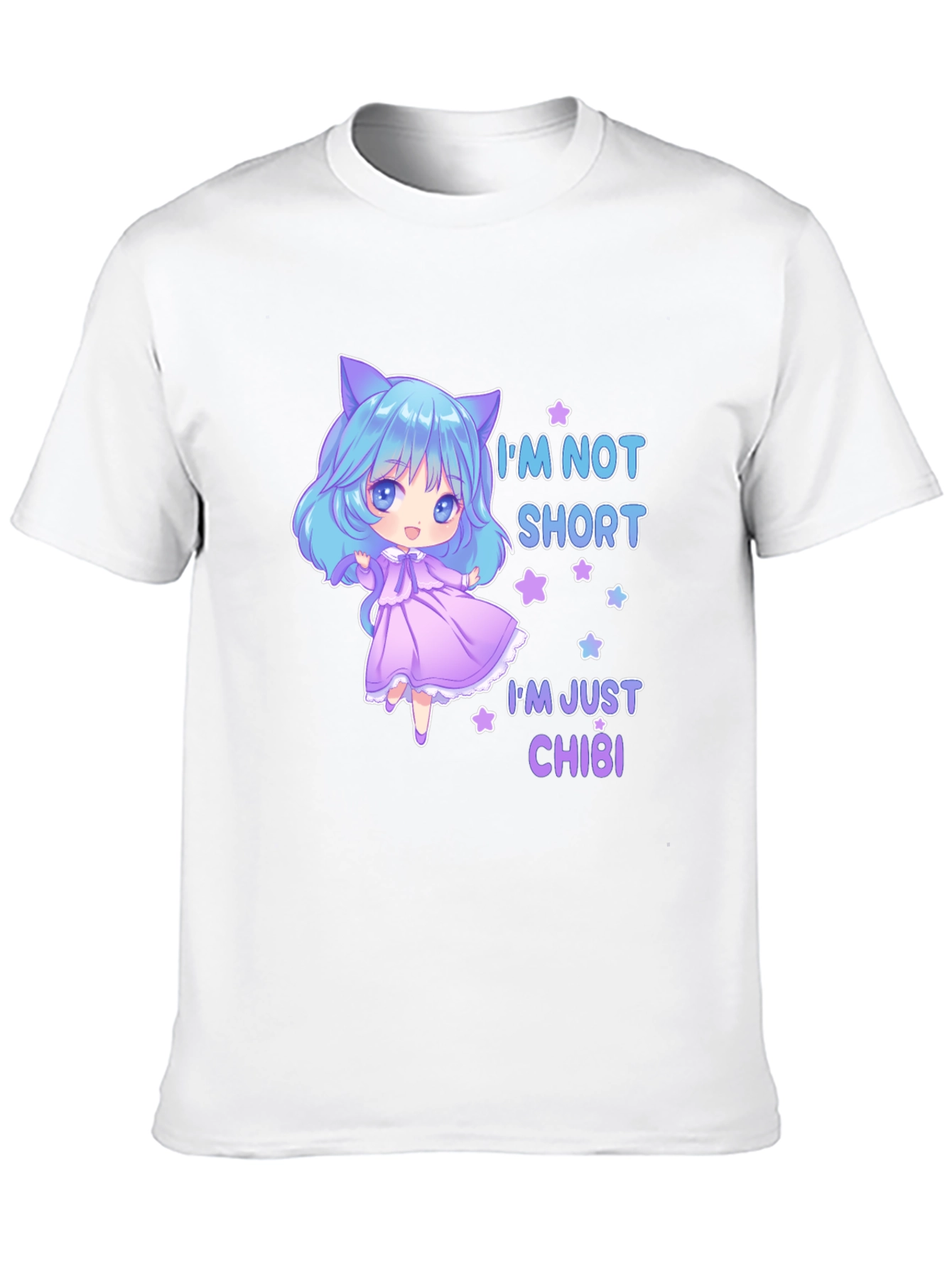 Anime Chibi T-Shirt - Not Short Just Chibi!
