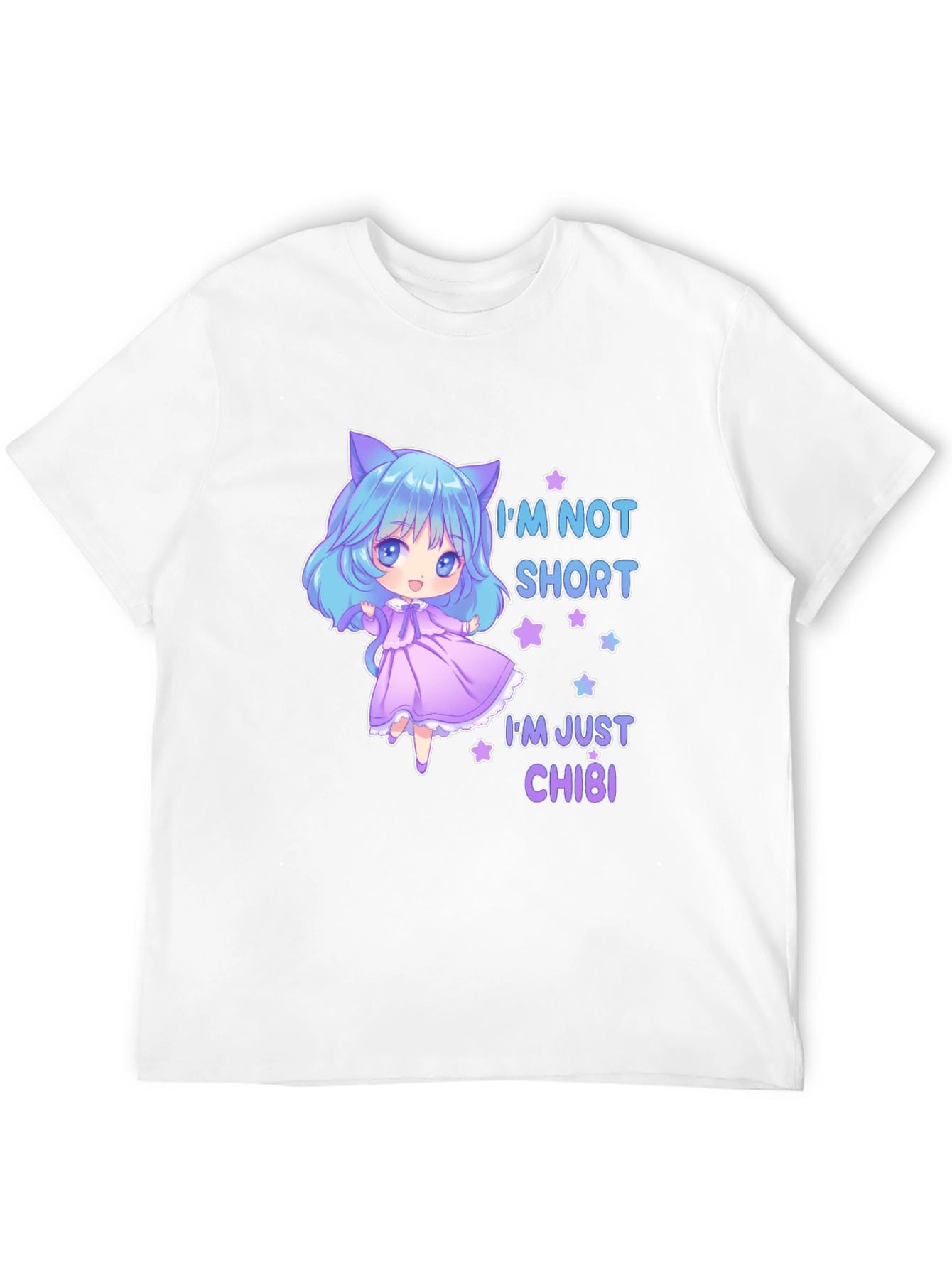 Anime Chibi T-Shirt - Not Short Just Chibi!
