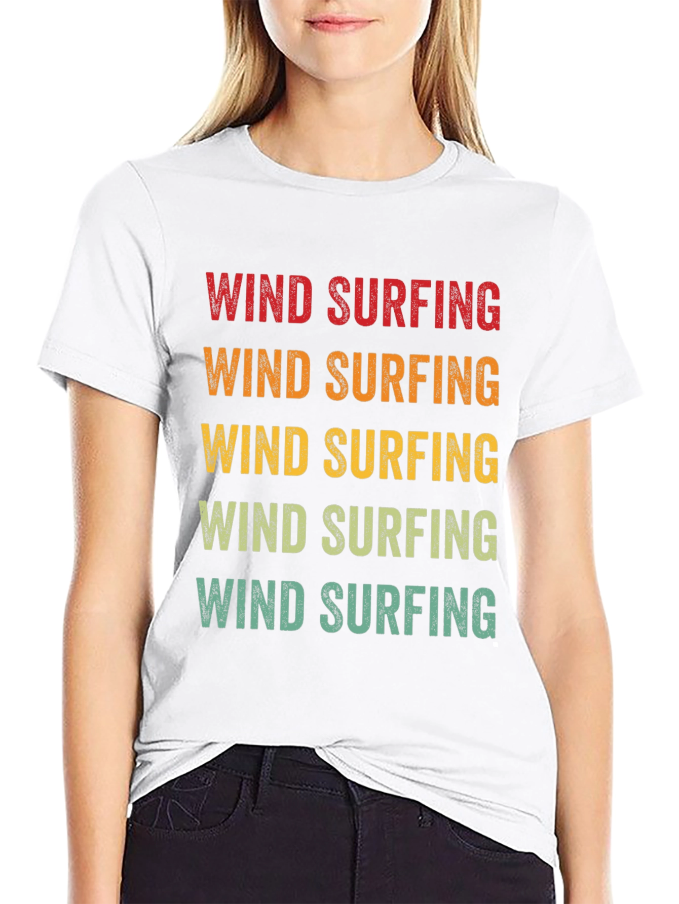 Wind Surfing Retro T-Shirt