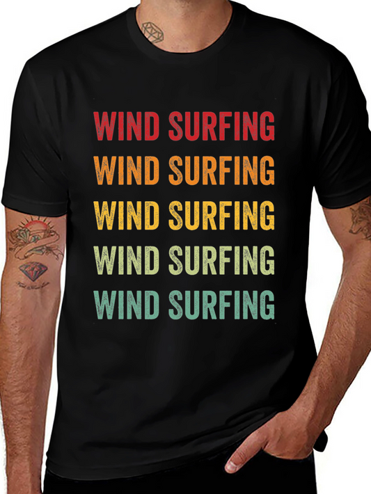 Wind Surfing Retro T-Shirt