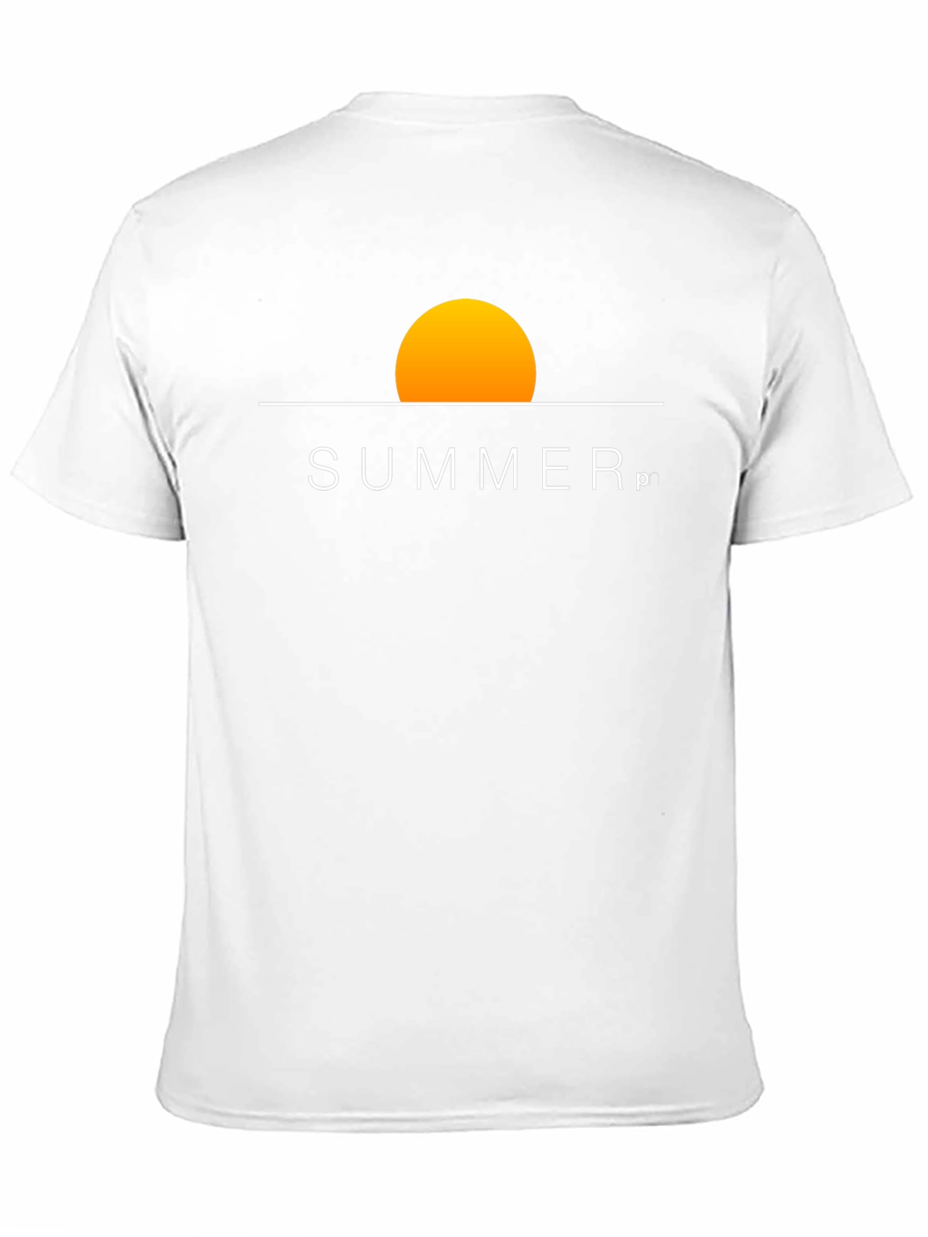 Summer Graphic Tee - Stylish Black Cotton T-Shirt