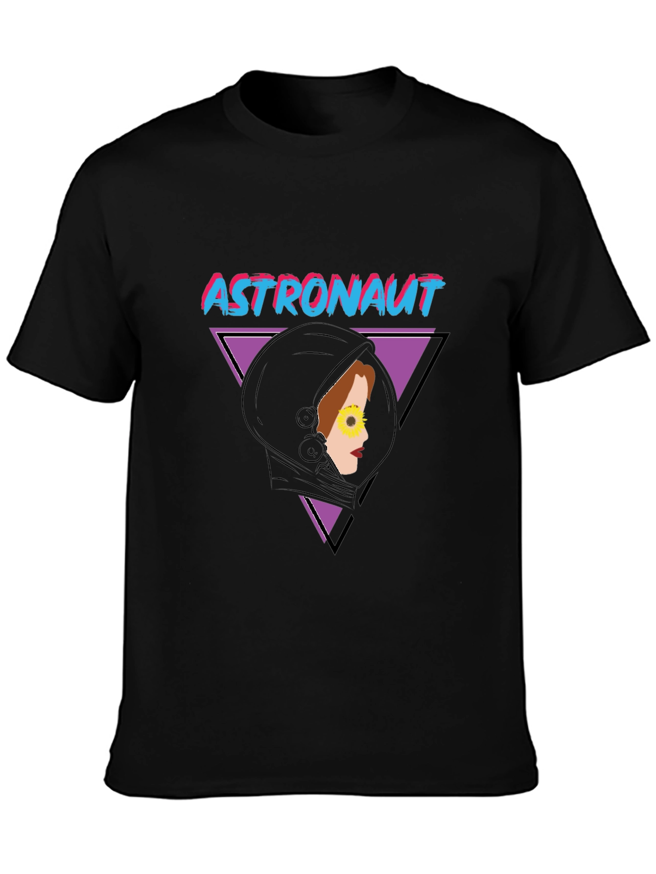 Astronaut Retro Graphic T-Shirt