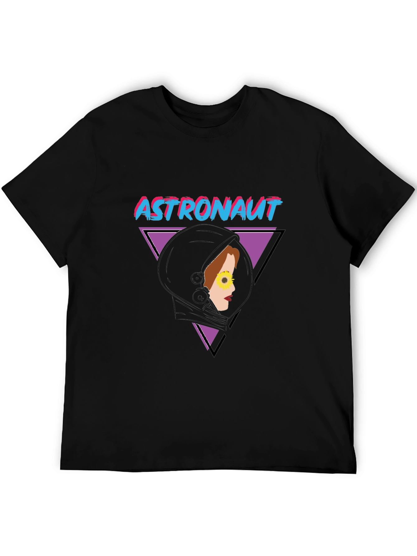 Astronaut Retro Graphic T-Shirt