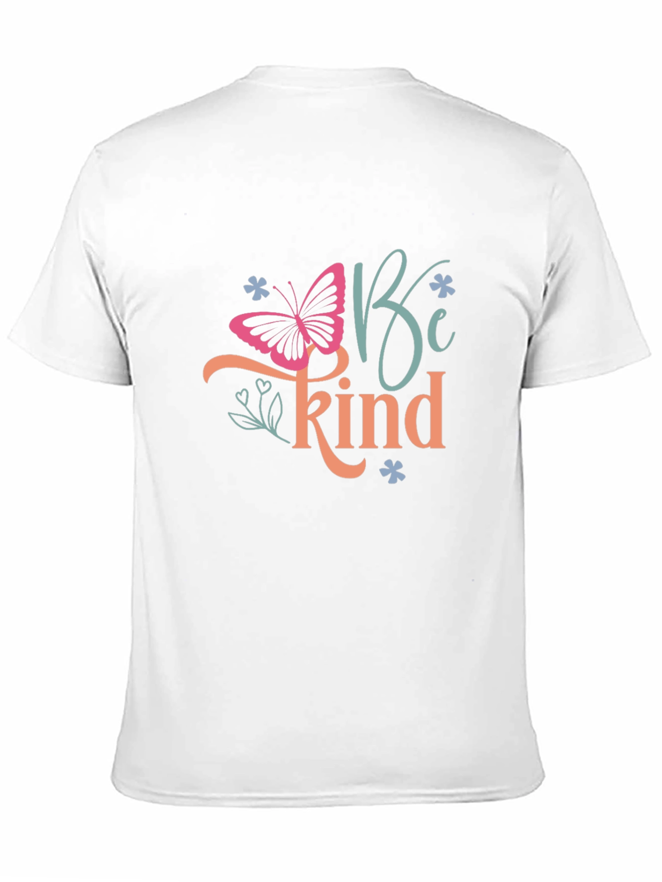 Be Kind Butterfly Graphic T-Shirt - Black