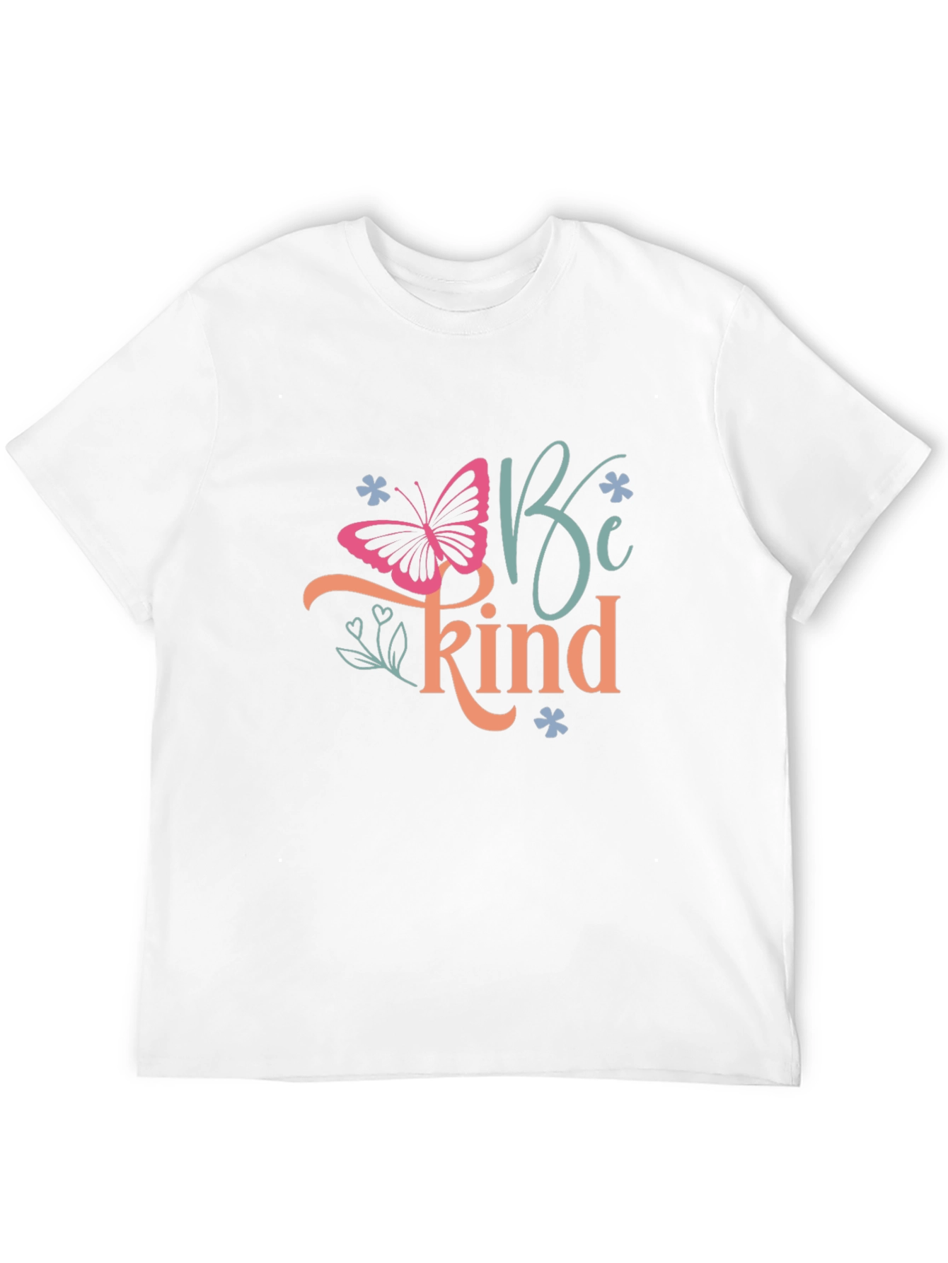 Be Kind Butterfly Graphic T-Shirt - Black