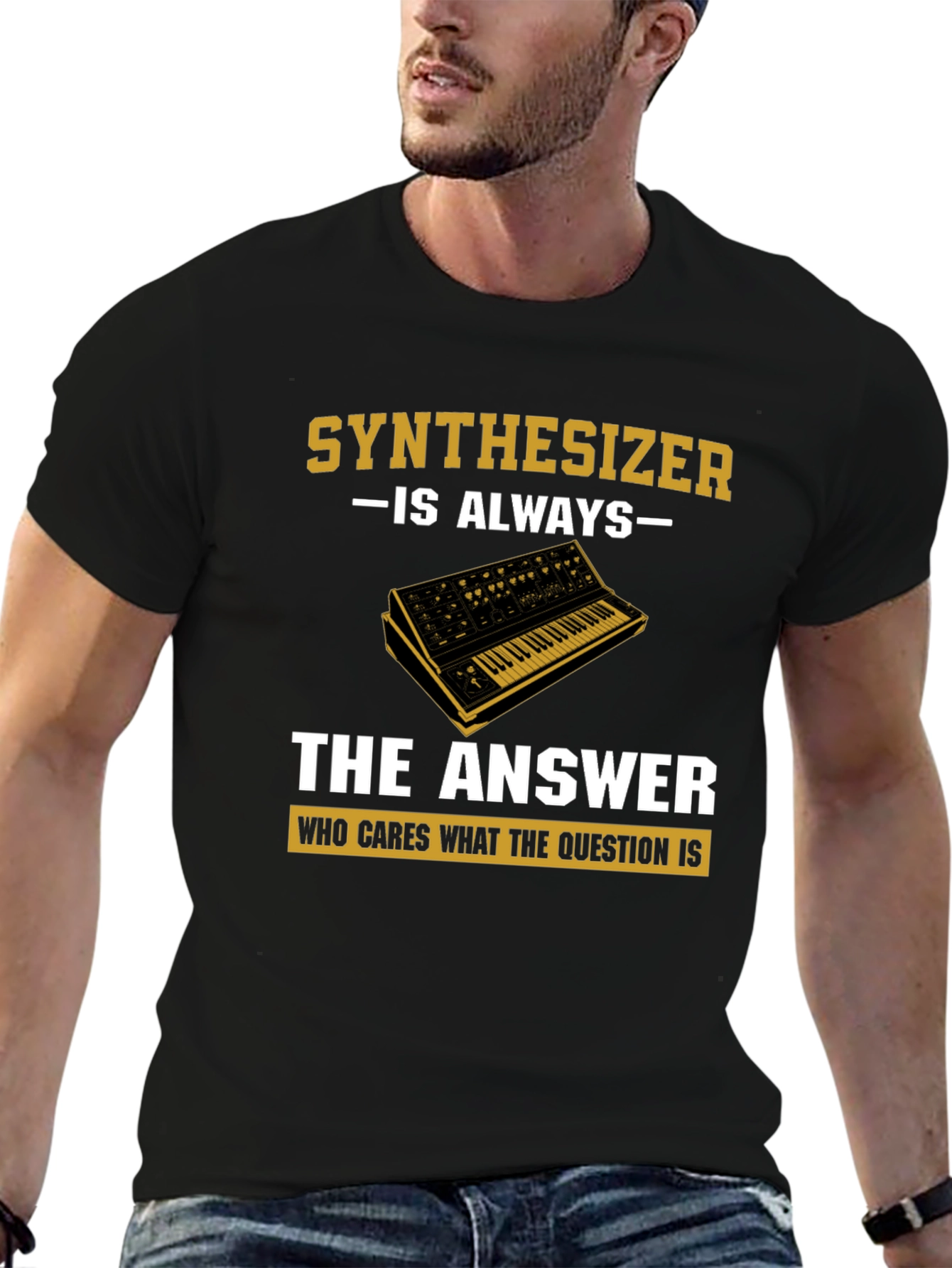 Synthesizer is Always The Answer T-Shirt