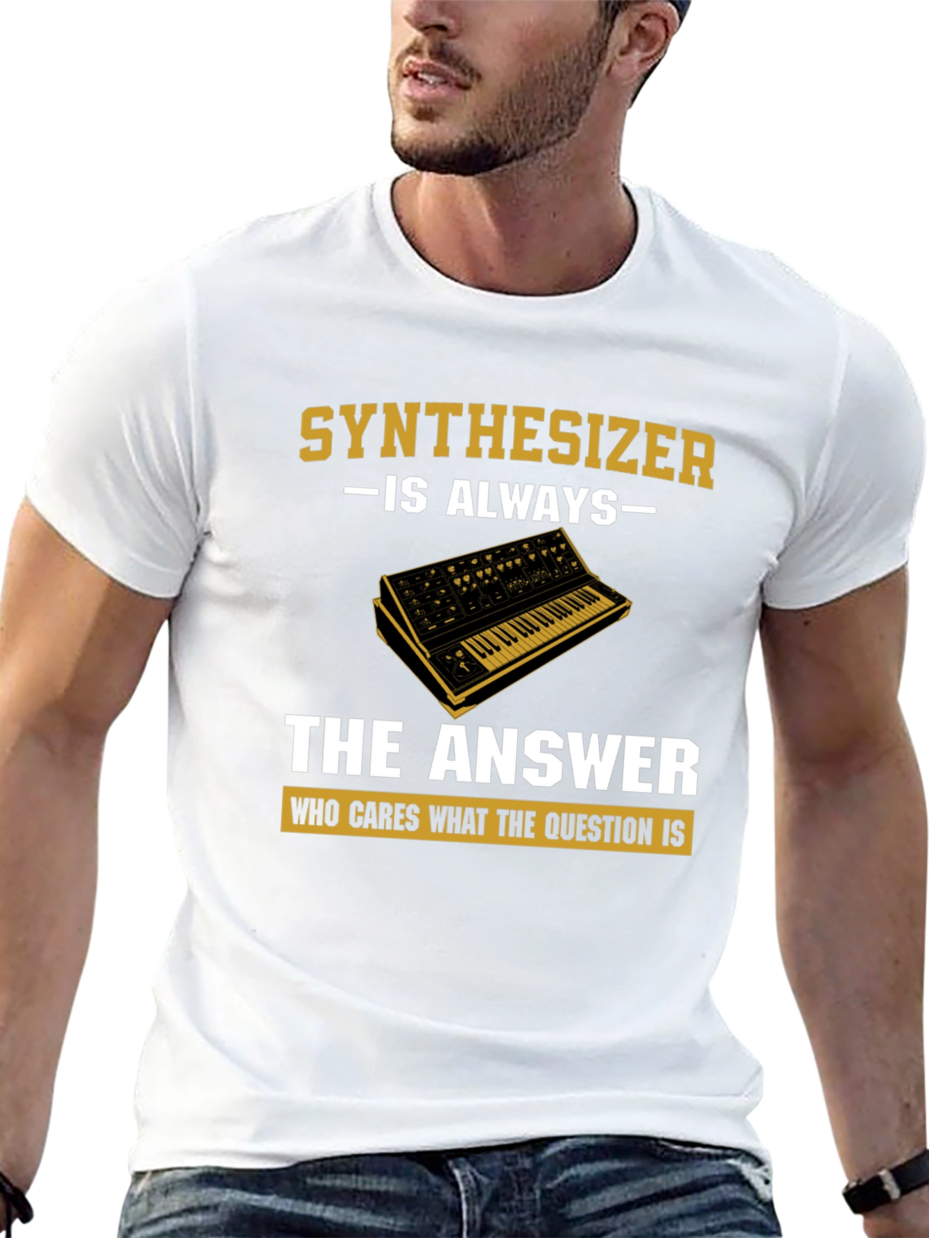 Synthesizer is Always The Answer T-Shirt