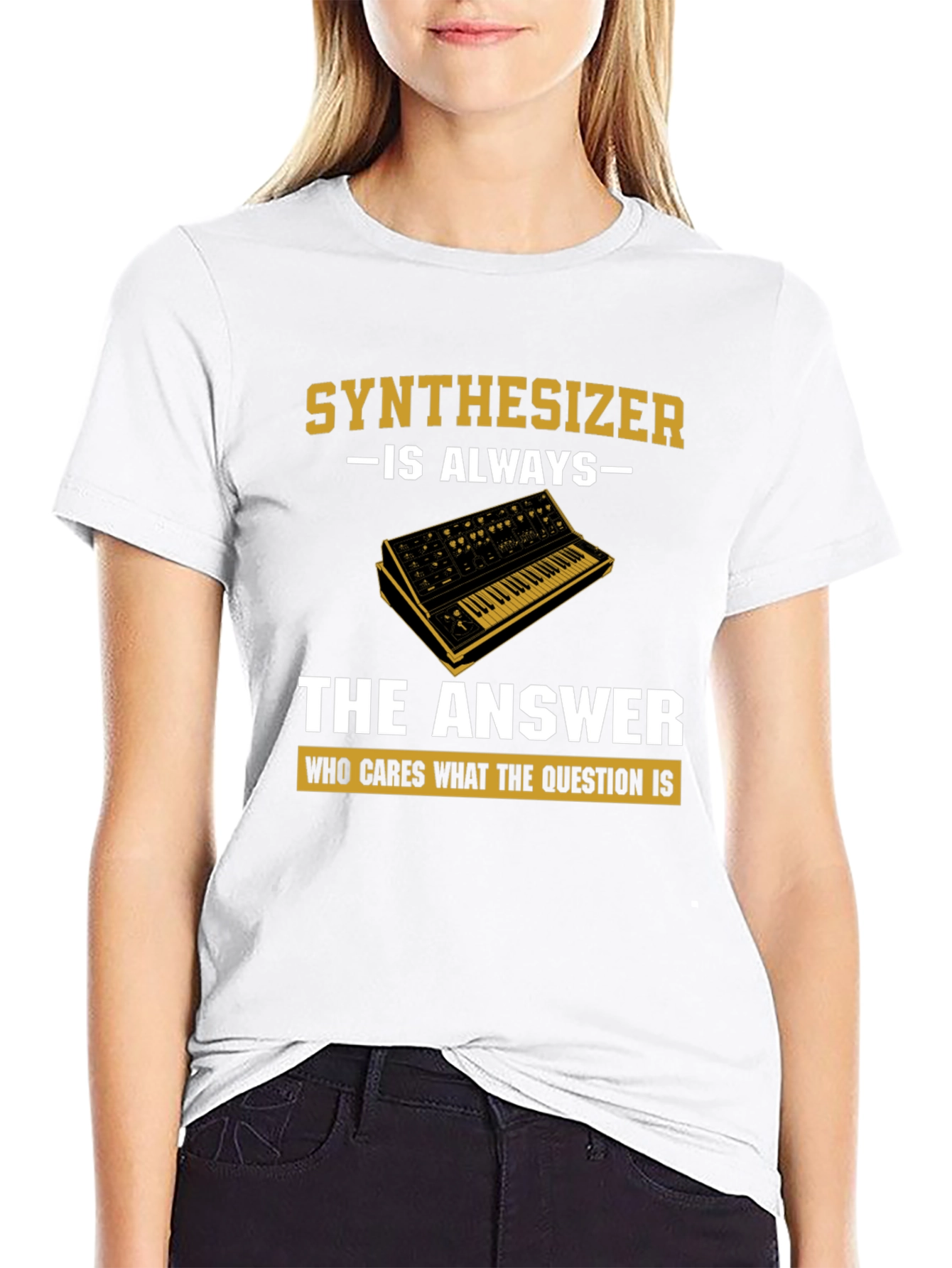 Synthesizer is Always The Answer T-Shirt