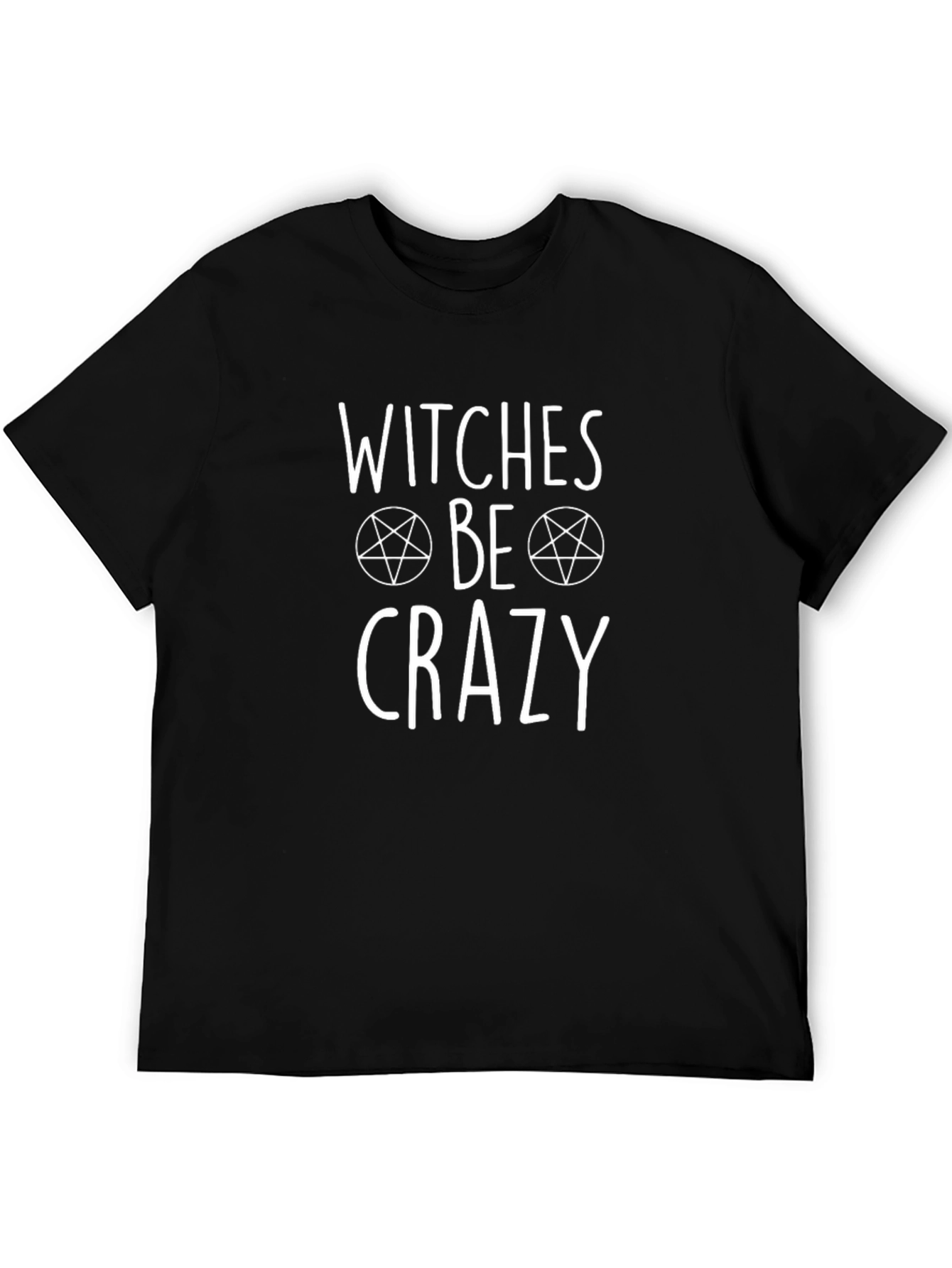 Witches Be Crazy T-Shirt - Black Graphic Tee